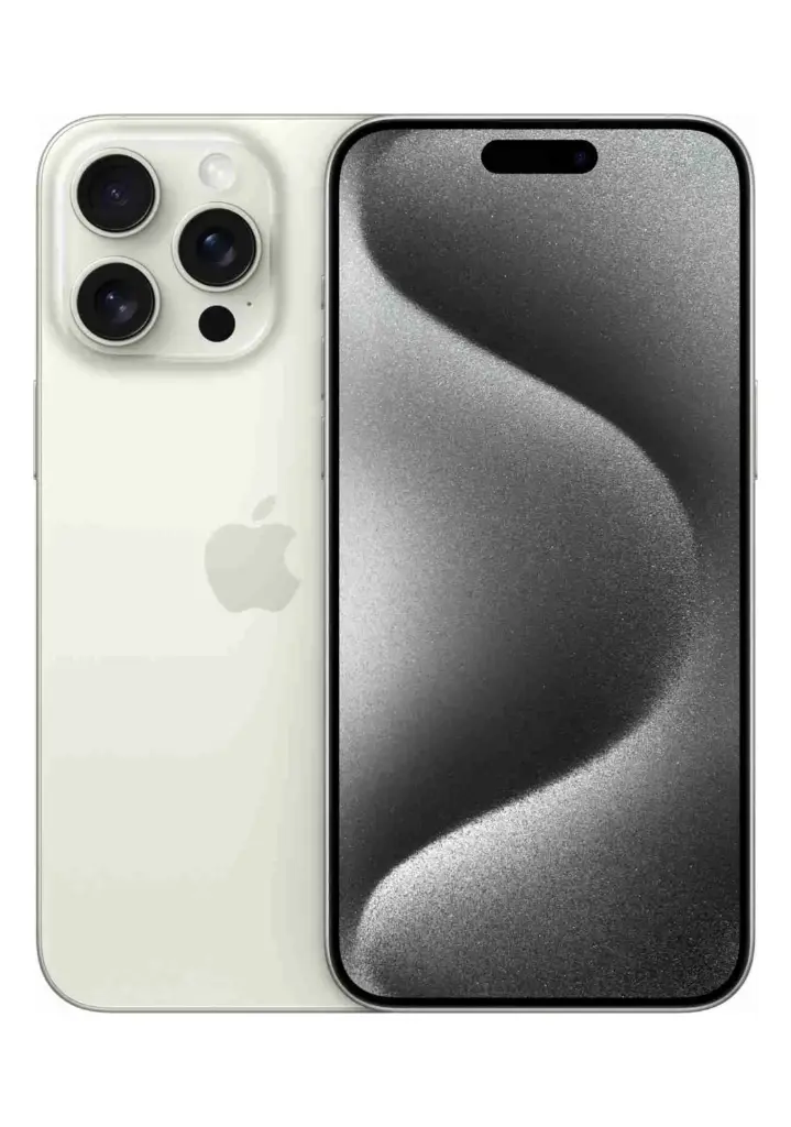 Apple iPhone 15 Pro Max 256GB ( White Titanium )